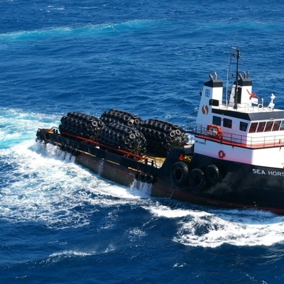 Cuscino ammortizzatore di gomma pneumatico di galleggiamento ad alta pressione dell'ABS CCS Yokohama per la barca