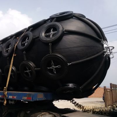 cuscini ammortizzatori pneumatici della barca di protezione della nave del cuscino ammortizzatore di 2.5m*4.0m Yokohama