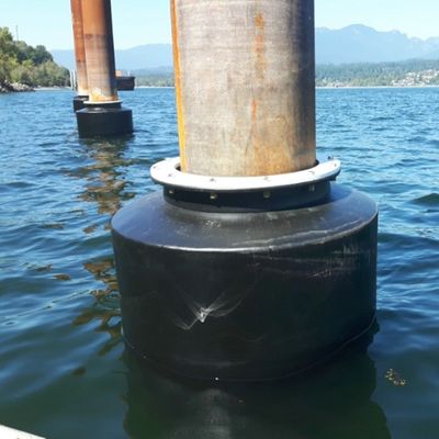 Cuscino ammortizzatore della ciambella della BV di assorbimento di alta energia per la messa in bacino della Marine EVA Bumper