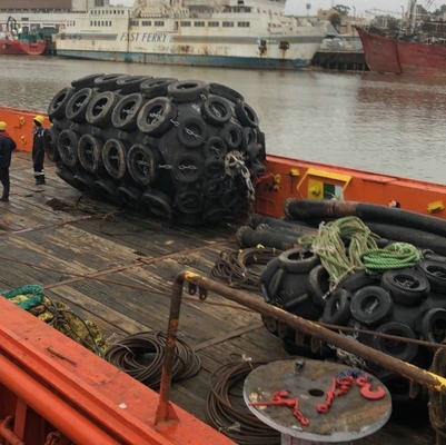 Marine Rubber Pneumatic Fender Ship che mette in bacino cuscino ammortizzatore di gomma
