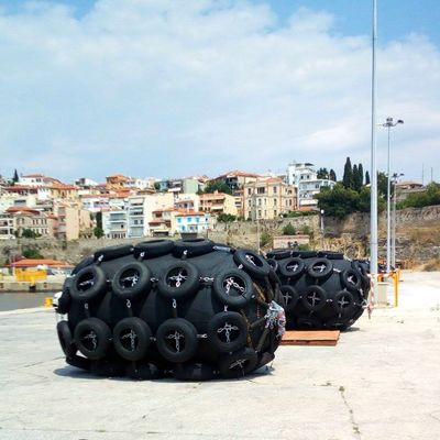Flangia 80Kpa Marine Rubber Bumper dell'ABS Q235 per i trasportatori del gas che mettono in bacino paraurti