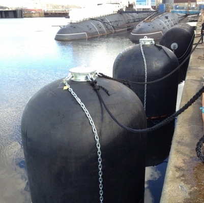 cuscini ammortizzatori di gomma naturali della nave di 2.5m*5.5m Marine Durable Hydro Pneumatic Fender