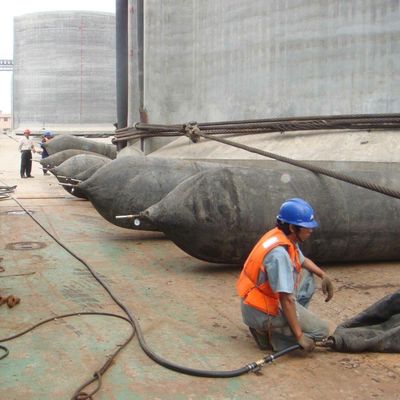 Nave di galleggiamento durevole che lancia Marine Rubber Airbag