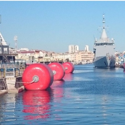 Cuscino ammortizzatore riempito di gomma piuma di Marine Ship Dock Protection Polyurethane