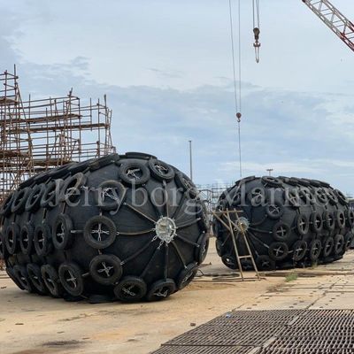 Aggancio ad alta pressione Marine Rubber Fender pneumatica di 80kpa Yokohama