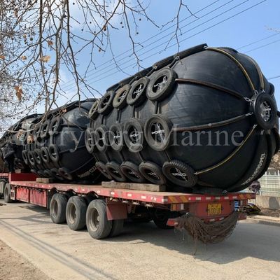 Aggancio ad alta pressione Marine Rubber Fender pneumatica di 80kpa Yokohama