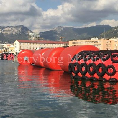 Poliuretano Marine Floating Foam Fender With Tiro e catena