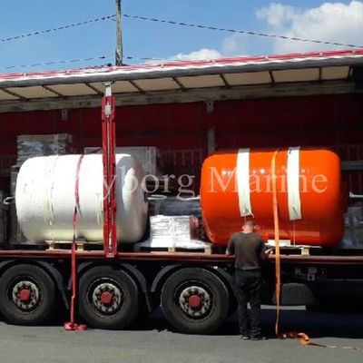 Poliuretano Marine Floating Foam Fender With Tiro e catena