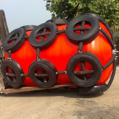 Poliuretano Marine Floating Foam Fender With Tiro e catena