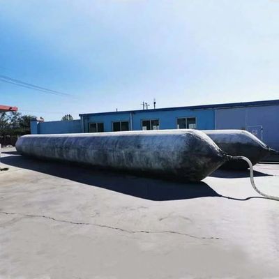 Nave di sollevamento di salvataggio subacqueo che lancia airbag gonfiabile di gomma pneumatico per la barca