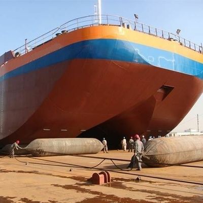 La nave che lancia il rullo di gomma naturale insacca Marine Boat Airbag gonfiabile