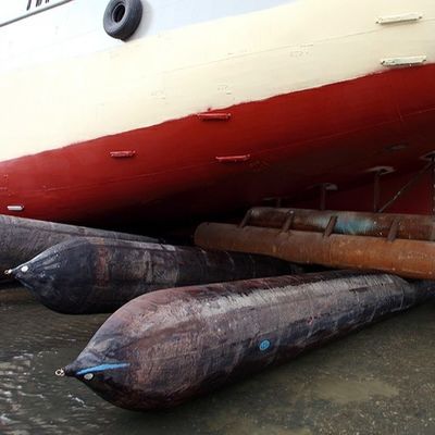 La nave che lancia il rullo di gomma naturale insacca Marine Boat Airbag gonfiabile