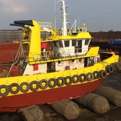 Lancio gonfiabile su misura di Marine Rubber Airbag For Shipping