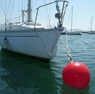 Boa ad alta resistenza della barriera di Eva Foam Filled Marine Floating Buoy CCS