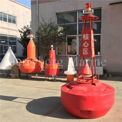 Boa marina d'avvertimento di galleggiamento di navigazione dell'HDPE dell'indicatore di sicurezza su ordinazione di dimensione della boa