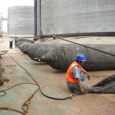 Marine Rubber Airbag di sollevamento pesante gonfiabile 1.5m*15m
